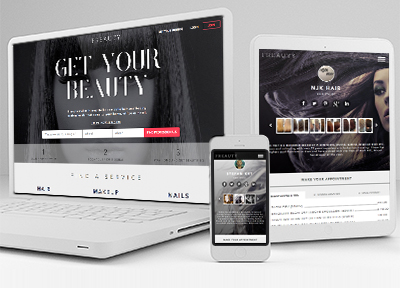Responsive ecommerce platform project displayed across devices